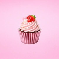 Light Pink Mini 2.5cm Base - 500Pieces Foil Baking Bulk Cupcake Cases Liner