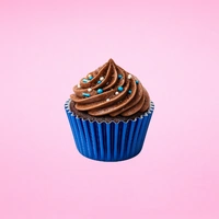 Royal Blue Mini 2.5cm Base - 500Pieces Foil Baking Bulk Cupcake Cases Liner