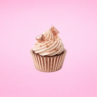 Rose Gold Mini 2.5cm Base - 500Pieces Foil Baking Bulk Cupcake Cases Liner