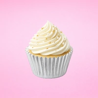 Silver Mini 3.5cm Base - 500Pieces Foil Baking Bulk Cupcake Cases Liner