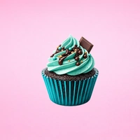 Teal Green Mini 2.5cm Base - 500Pieces Foil Baking Bulk Cupcake Cases Liner