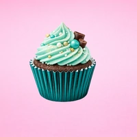 Teal Green Mini 3.5cm Base - 500Pieces Foil Baking Bulk Cupcake Cases Liner