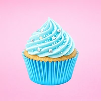Royal Blue Large Foil Baking Cups 250Pc - Cupcake Cases 