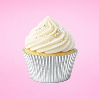 Silver Large Foil - 250Pieces Plain Baking Cupcake Bulk Cup Cake Case