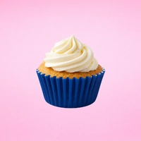 Blue Mini 3.5cm Base - 500Pieces Paper Baking Bulk Cupcake Cases Liner