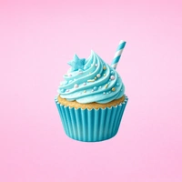 Light Blue Mini 2.5cm Base - 500Pieces Paper Baking Bulk Cupcake Cases Liner