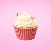 Light Pink Mini 3.5cm Base - 500Pieces Paper Baking Bulk Cupcake Cases Liner