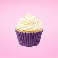 Purple Mini 3.5cm Base - 500Pieces Paper Baking Bulk Cupcake Cases Liner