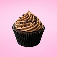Black 250Pc Greaseproof Baking Cupcake Cases - 5X3.2cm