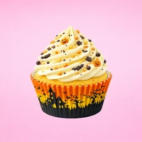 Halloween Witch Greaseproof 250Pce 50X35mm Cupcake Cases Iconic Cake Art