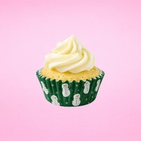 Merry Christmas Greaseproof Mini 35mm Cupcake Cases