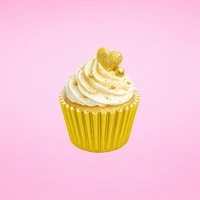 Yellow Mini 2.5cm Base - 500 Pieces Paper Baking Bulk Cupcake Cases Liner