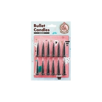 Black Bullet Candles - 12Pk