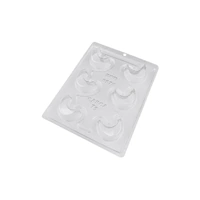 BWB HALF MOON TRUFLE MOULD 3 PARTS SET