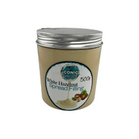 500g White Hazelnut Spread Filling Iconic Cake Art
