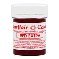** Red Extra - Sugarflair Maximum Concentrated Food Colour - Icing Color - 42Grams