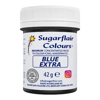 ** Blue  Extra - Sugarflair Maximum Concentrated Food Colour - Icing Color - 42Gm