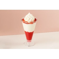 Pastic Flute Shape Dessert Cup 180ml - 10Pc