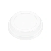 Plastic Round Dessert Cup Lids 170ml - 10Pc