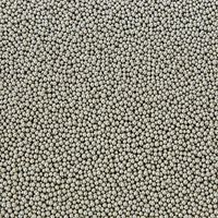 Metallic Silver 2mm Edible Cachous Pearls - 1kg