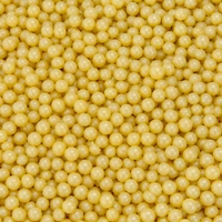 Pearly Gold 4mm Edible Cachous Pearls - 1kg