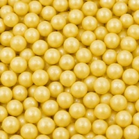 Pearly Gold 8mm Edible Cachous Pearls - 1kg
