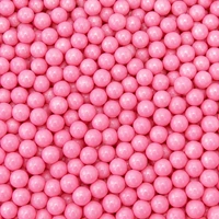 Pearly Pink 6mm Edible Cachous Pearls - 1kg