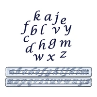 Fmm Script Alphabet Lettering (Lower Case)