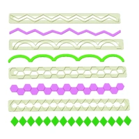 Fmm Straight Frill Geometric Edging Set