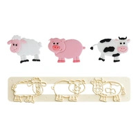 Fmm Cute Farm Animals Cutter Set