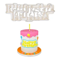 Fmm Curved Words - Happy Birthday