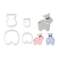 Fmm Hippopotamus Cutter Set Pack Of 2