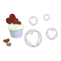 Hearts 4 Piece Cutter Set - Fmm