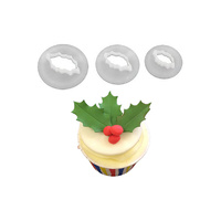 Holly Leaf Cutter - Set Of 3 - Fmm Cutters