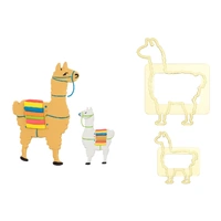Fmm Mummy & Baby Llamas Cutter Set