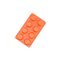 8 Cavity - 60mm Disc Silicone Chocolate Mould