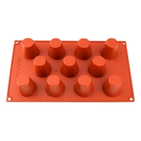 11 Cavity - Dariole Silicone Chocolate Baking Mould