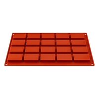 20 Cavity - Rectangle Silicone Soap / Cake / Cornbread Mold - D-025