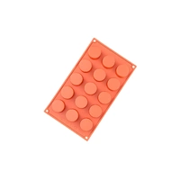 15 Cavity - Muffin Silicone Chocolate Mold - D-027