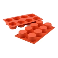 8 Cavity - Round Silicone Chocolate Mold Flexible Baking Mould - D-028