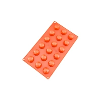 18 Cavity - Round Jewel Silicone Chocolate Mold - D-048