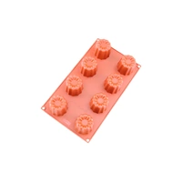 8 Cavity - Bordelais Silicone Chocolate Mold-D-050