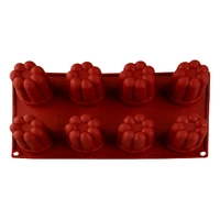 8 Cavity - Jelly Cup Silicone Mold - Silicone Bakeware - D-051