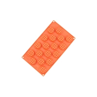 16 Cavity - Coin Silicone Chocolate Mold D-064