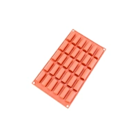 30 Cavity - Rounder Bar Silicone Chocolate Mold D-101