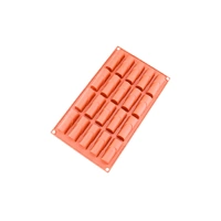 20 Cavity - Round Log Silicone Chocolate Mold D-105