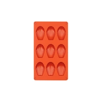9 Cavity - Large Fancy Shell Silicone Chocolate Mold Baking Mould