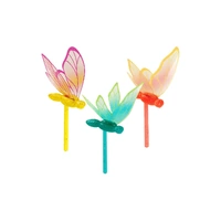 Flying Dragonfly Cupcake Picks - 6Pieces