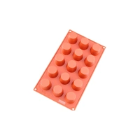 15 Cavity - Dariole Silicone Chocolate Mold Ds-019