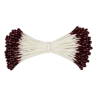 Pearl 2mm - Burgundy - Flower Stamens -Fondant/Gumpaste Flower Making Tools